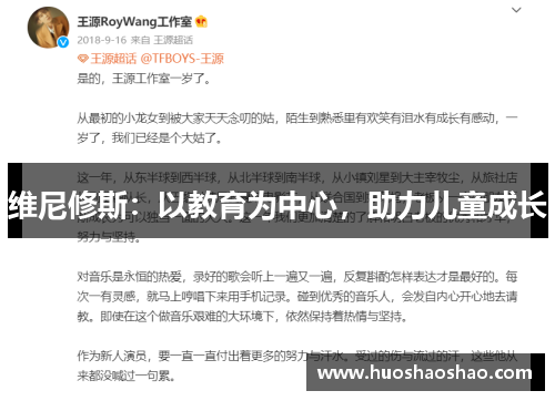 维尼修斯：以教育为中心，助力儿童成长